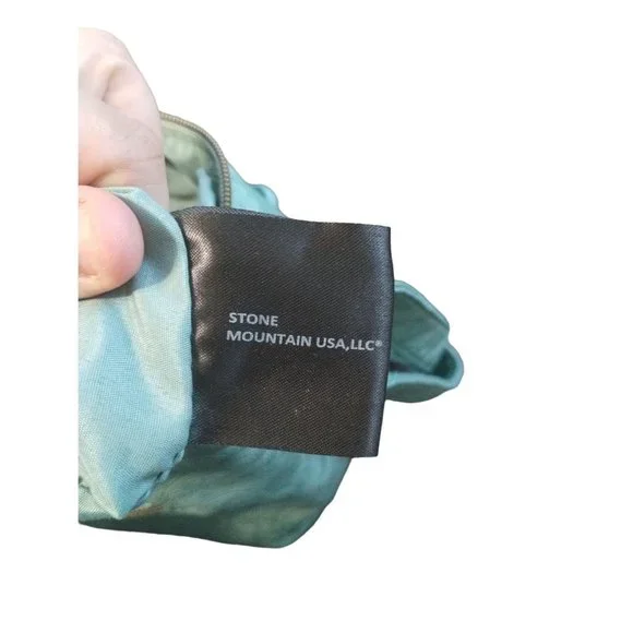 Stone Mountain USA Teal Handbag Shoulder Bag Purse Adjustable Strap Women's - Picture 16 of 16